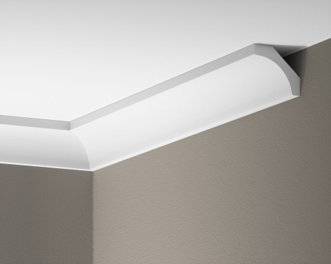 Listwa sufitowa gładka LGG-39 Flex 6,2x7x235cm