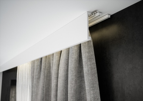Listwa karniszowa LIGHTBLOCKER LK-02 200cm x15x4,5cm