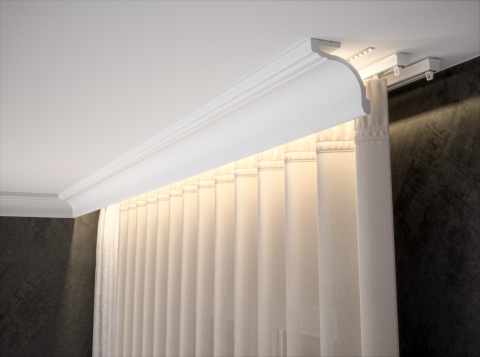 Listwa karniszowa LIGHTBLOCKER LK-05 300cm x8,6x8,3cm