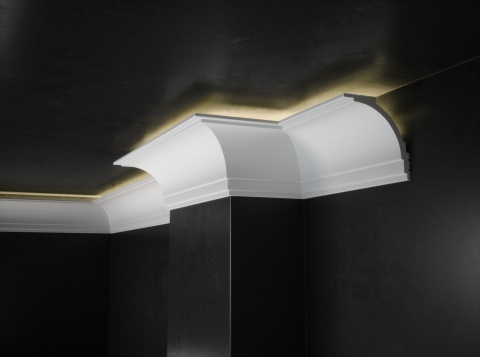 Listwa karniszowa LIGHTBLOCKER LK-06 NEW 244cm x12x11cm