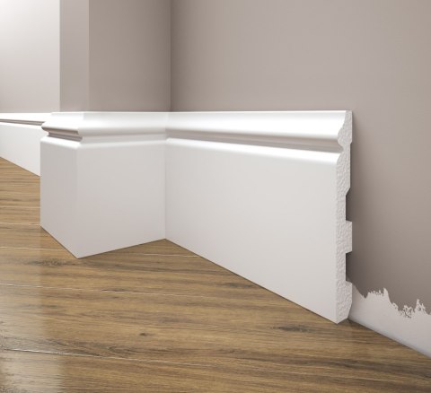 Listwa przypodłogowa LPC-24M malowana 13,8x1,6x244cm