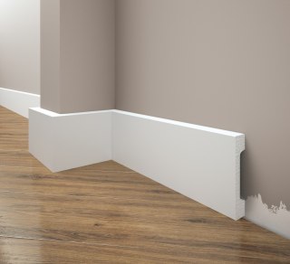 Listwa przypodłogowa LPC-28M malowana 8,0x1,6x244cm