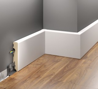 Listwa przypodłogowa MDF lakierowana LMDF-04MC 8,0x1,45x220cm
