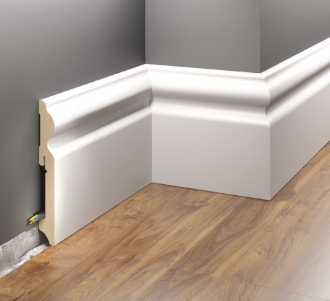 Listwa przypodłogowa MDF laminowana LMDF-07 10,0x1,6x220cm