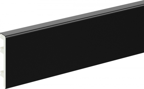 Listwa przypodłogowa PVC Status Line 100 czarna STL100-9005 220cm x10.0x1.5cm