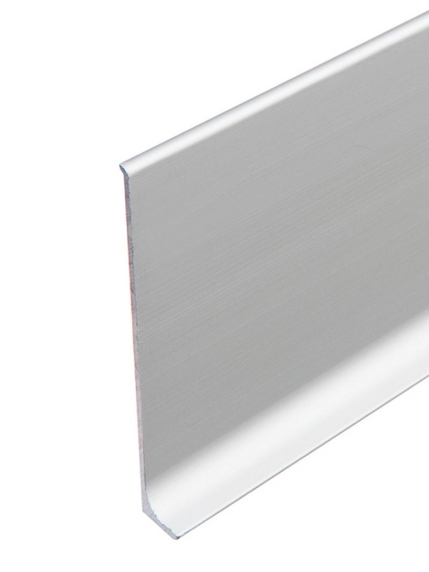 Listwa przypodłogowa aluminiowa LP80 anodowana 8,0x1,0x250cm