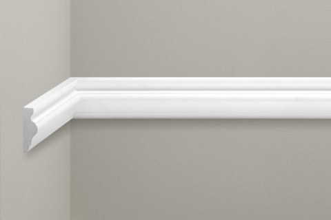 Listwa ścienna gładka LNG-02 6,5x2,1x240cm