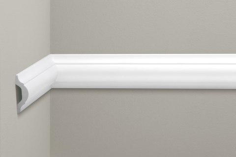 Listwa ścienna gładka LNG-16 7,6x2,5x240cm