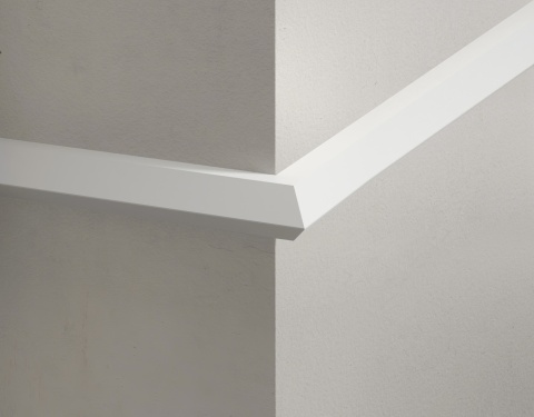Listwa ścienna gładka LNG-64 2,5x3x244cm