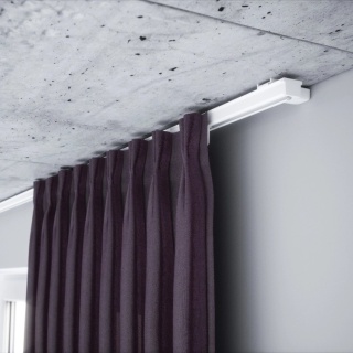 Szyna aluminiowa ZS pojedyncza 300 cm Szary żabki ZS-300-Szary-żabki