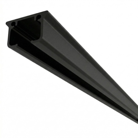 Szyna aluminiowa ZS2 podwójna 250 cm Czarny żabki ZS2-250-Czarny-żabki