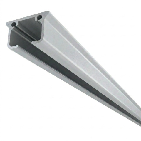 Szyna aluminiowa ZS2 podwójna cięta 400 cm Biały żabki ZS2-400/2-Biały-żabki