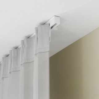 Szyna aluminiowa ZD pojedyncza cięta 500 cm Czarny żabki ZD-500/2-Czarny-żabki