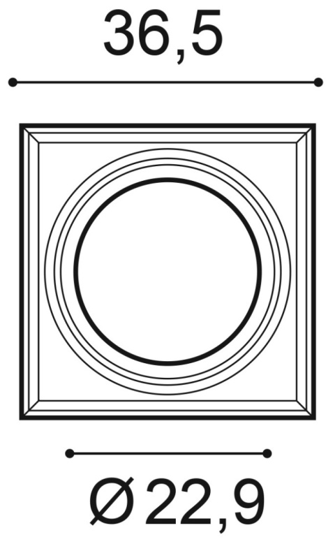 Kolumna K1112 30x36,5x36,5cm Orac