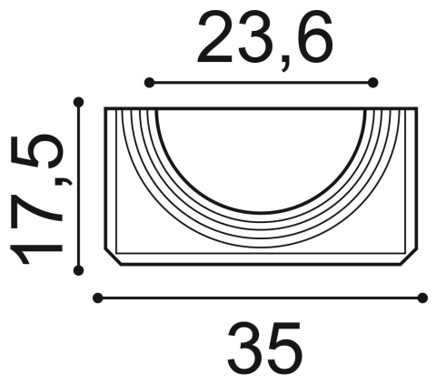 Kolumna K1131 57,5x17,5x35cm Orac