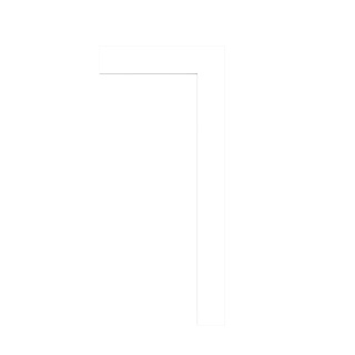 Listwa do obramowania drzwi DX157-2300 6,6x1,3x230cm Orac