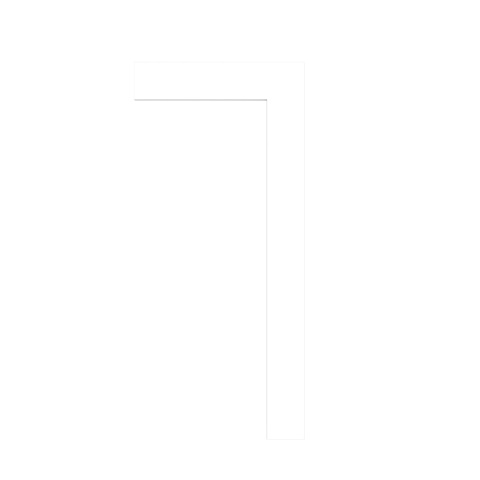 Listwa do obramowania drzwi DX157-2300 6,6x1,3x230cm Orac