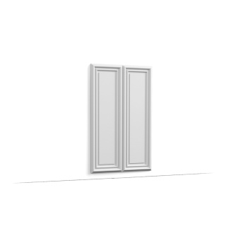 Listwa ścienna W124 80x2,2x50cm Orac