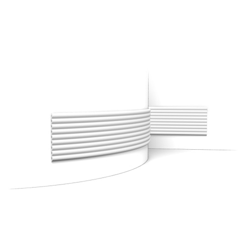 Listwa ścienna elastyczna WX218F 25,5x1,7x200cm Orac