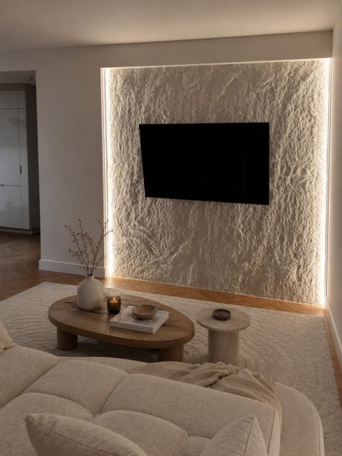 Panel ścienny gipsowy Santero GH-A Stone Touch Creativa