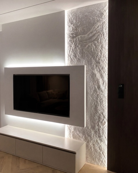 Panel ścienny gipsowy Santero GH Stone Touch Creativa