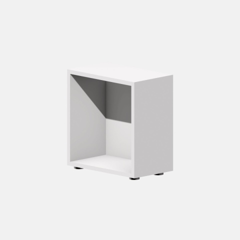 Półka BOX 208 Clickform Biały Creativa
