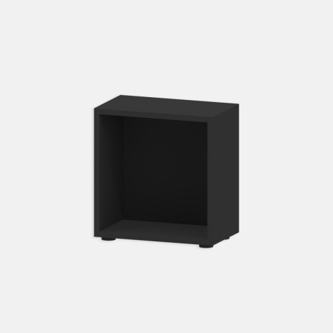 Półka BOX 208 Clickform Czarny Creativa