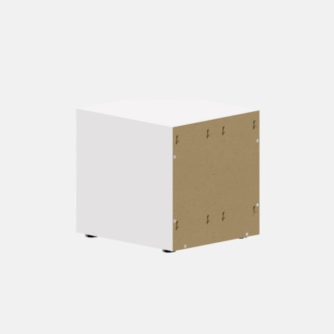 Półka BOX 400 Clickform Biały Creativa