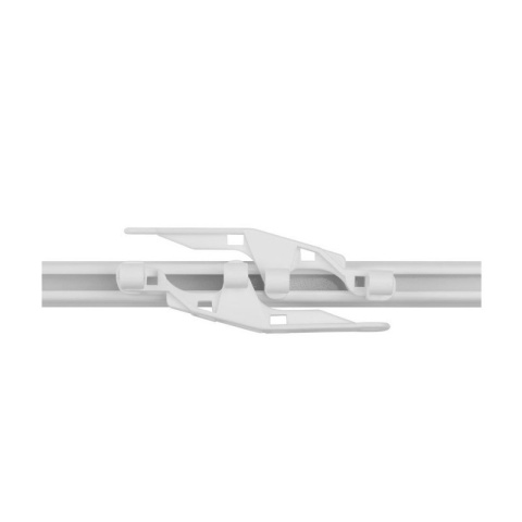 Ramię zachodzące na suwakach uniwersalne P/L Biały Creativa