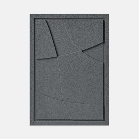 WallDecor Abstract IV 50×70 cm Smokey Grey Creativa