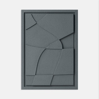 WallDecor Abstract V 35×50 cm Smokey Grey Creativa