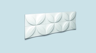Listwa ścienna dekoracyjna FLOWER 38x113,5cm Noël & Marquet