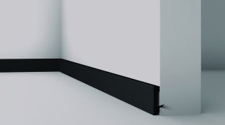 Listwa ścienna dekoracyjna FT2 BLACK 5,8x1,3x200cm Noël & Marquet