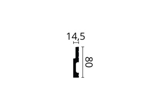 Listwa ścienna dekoracyjna FT8 8x1,45x200cm Noël & Marquet