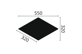 Listwa ścienna dekoracyjna RAY 32x55cm Noël & Marquet