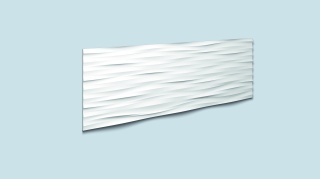 Listwa ścienna dekoracyjna WAVE 38x113,5cm Noël & Marquet