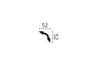 Listwa sufitowa WT5 5,2x5,2x200cm Noël & Marquet