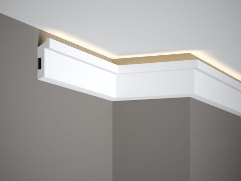 Listwa sufitowa elastyczna MD024 8x2,7x200cm Mardom