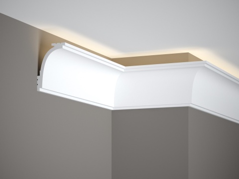 Listwa sufitowa elastyczna MD111 9,2x6,2x200cm 9,2x6,2x200cm Mardom
