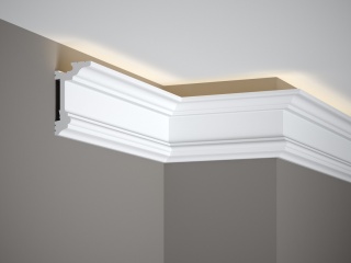 Listwa sufitowa elastyczna MD137 9,6x5,5x200cm 9,6x5,5x200cm Mardom