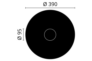 Rozeta R1520 ø40cm Noël & Marquet