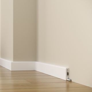 Listwa przypodłogowa PF060 Biały 6x1,5x240cm Mardom