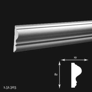 Listwa ścienna 1.51.303 200cm Europlast