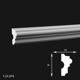 Listwa ścienna 1.51.304 200cm Europlast