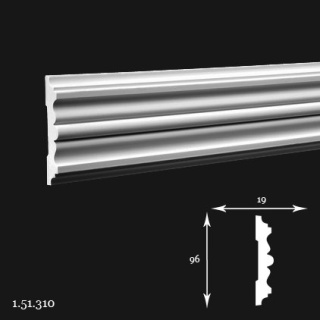 Listwa ścienna 1.51.310 200cm Europlast