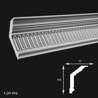 Listwa sufitowa 1.50.104 200cm Europlast