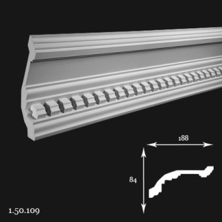 Listwa sufitowa 1.50.109 200cm Europlast