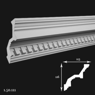 Listwa sufitowa 1.50.111 200cm Europlast