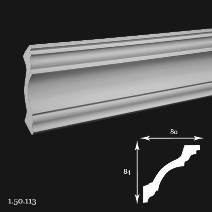 Listwa sufitowa 1.50.113 200cm Europlast