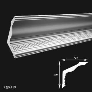 Listwa sufitowa 1.50.118 200cm Europlast